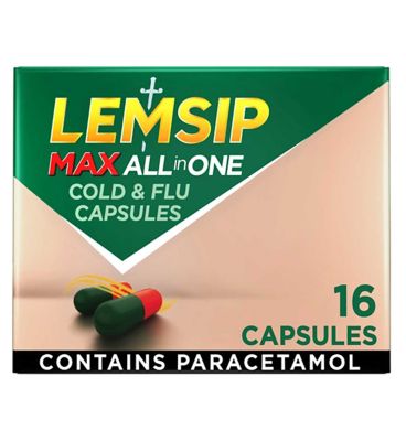 Lemsip Max All In One Capsules - 16s