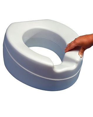 Review of Homecraft Raised Toilet Seat without Lid