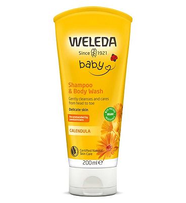 Weleda Baby Calendula Shampoo & Body Wash - 1 x 200ml