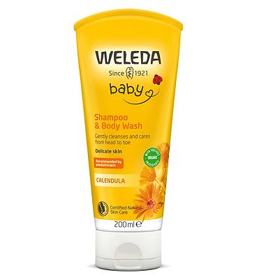 Weleda Calendula Shampoo & Body Wash 200ml - Boots