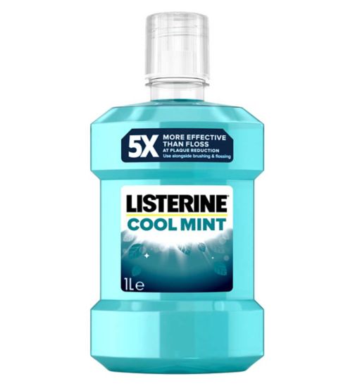 LISTERINE® Essentials Cool Mint Mouthwash 1L