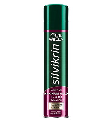 Wella Silvikrin Classic Maximum Hold Hairspray 250ml