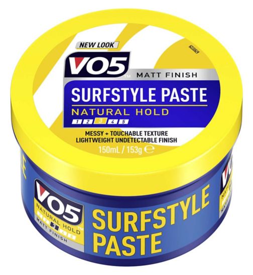 Vo5 Surf Style Natural Hold Hair Paste 150 ml