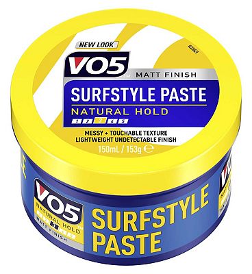 Vo5 Surf Style Natural Hold Hair Paste 150ml