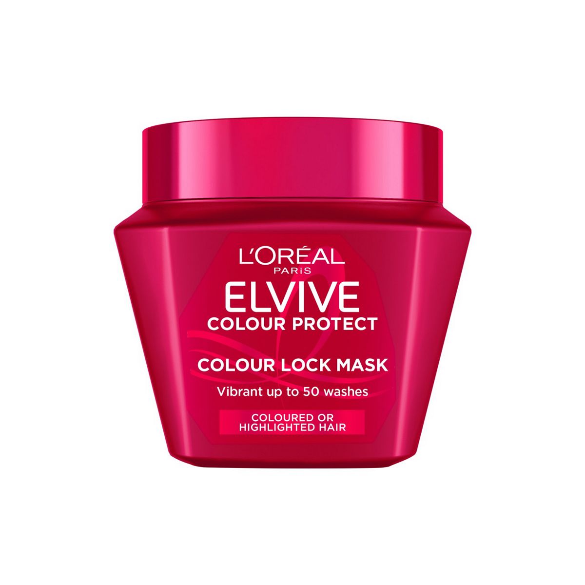L'Oreal Paris Elvive Colour Protect Hair Mask, For Coloured Or Highlighted Hair, 300ml