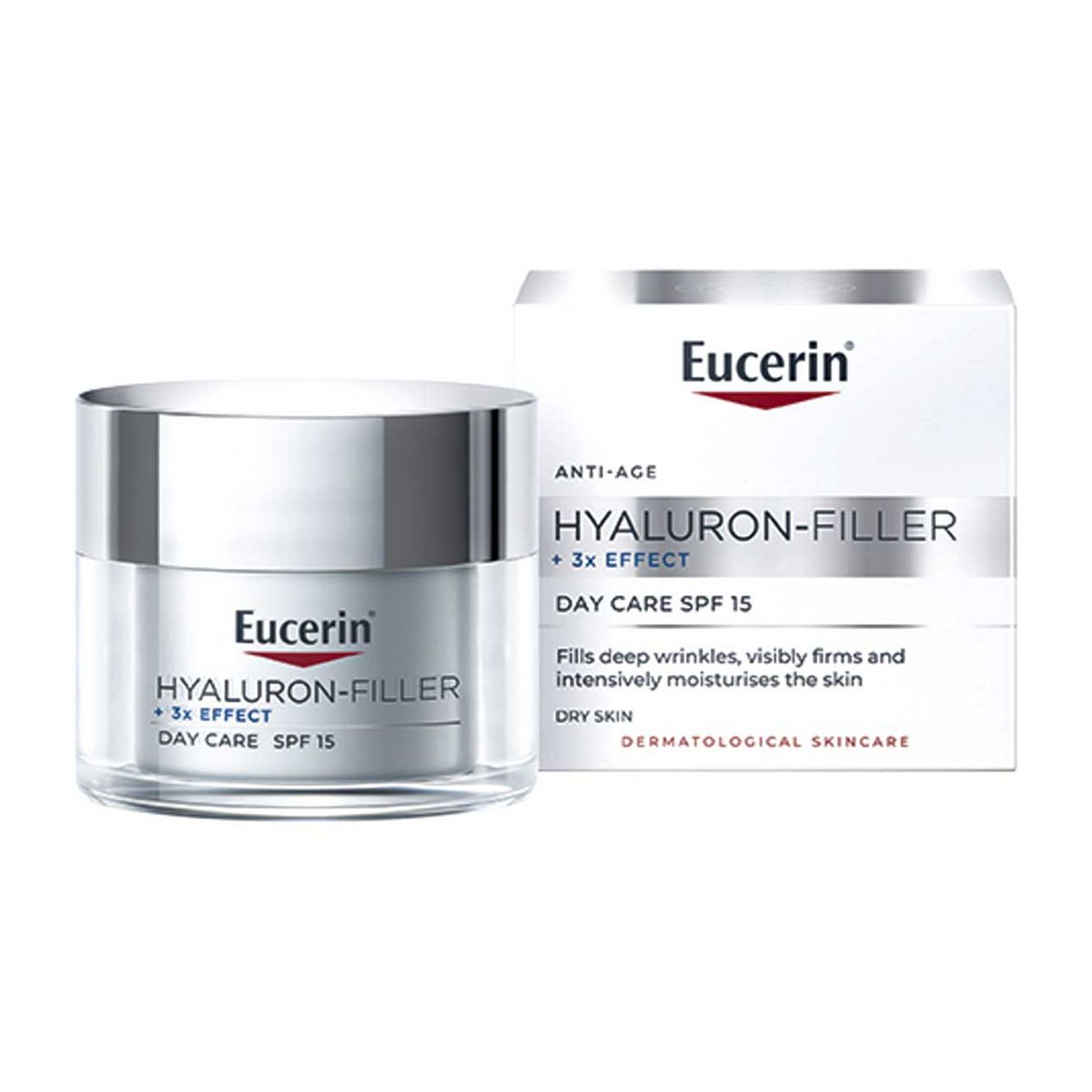 Eucerin Hyaluron-Filler Day Cream Spf15 (Dry Skin) 50ml