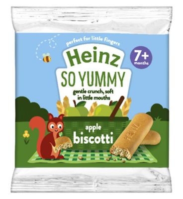 Heinz 7+ Months Apple Biscotti Snack 60g