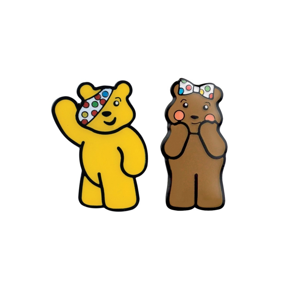 Boots   Children In Need Pudsey & Blush Pin Badges  