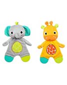 Bright Starts Snuggle & Teethe™ Plush Teether Toy - Assortment
