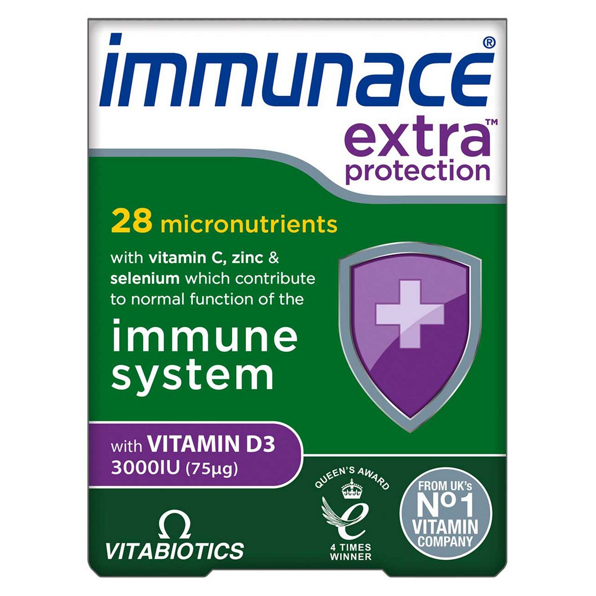 Immunace Vitabiotics Extra Protection - 30 Tablets