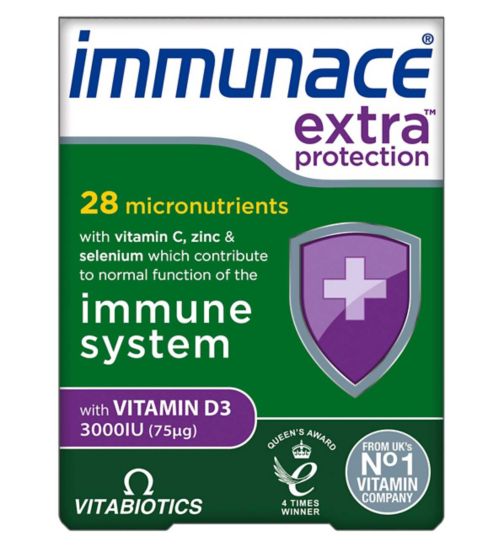 Vitabiotics Immunace Extra Protection - 30 Tablets