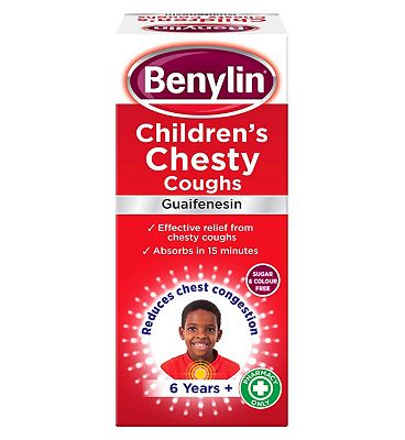 Benylin Children's Chesty Coughs 6 - 12 Years Strawberry - 125ml