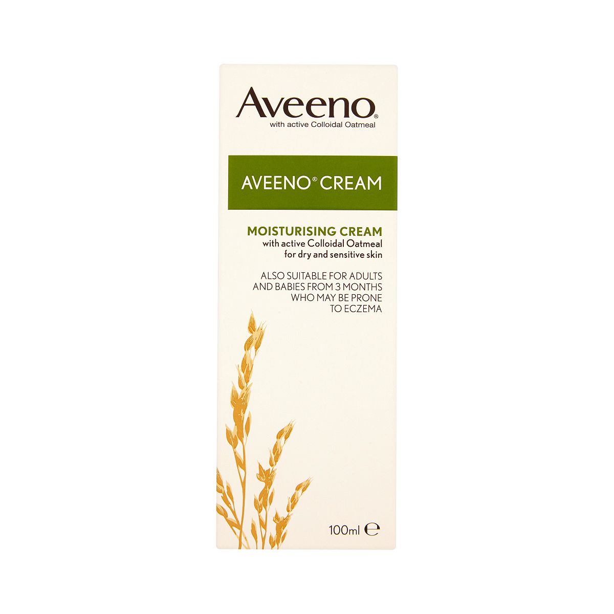 Aveeno ® Cream With Natural Colloidal Oatmeal 100ml
