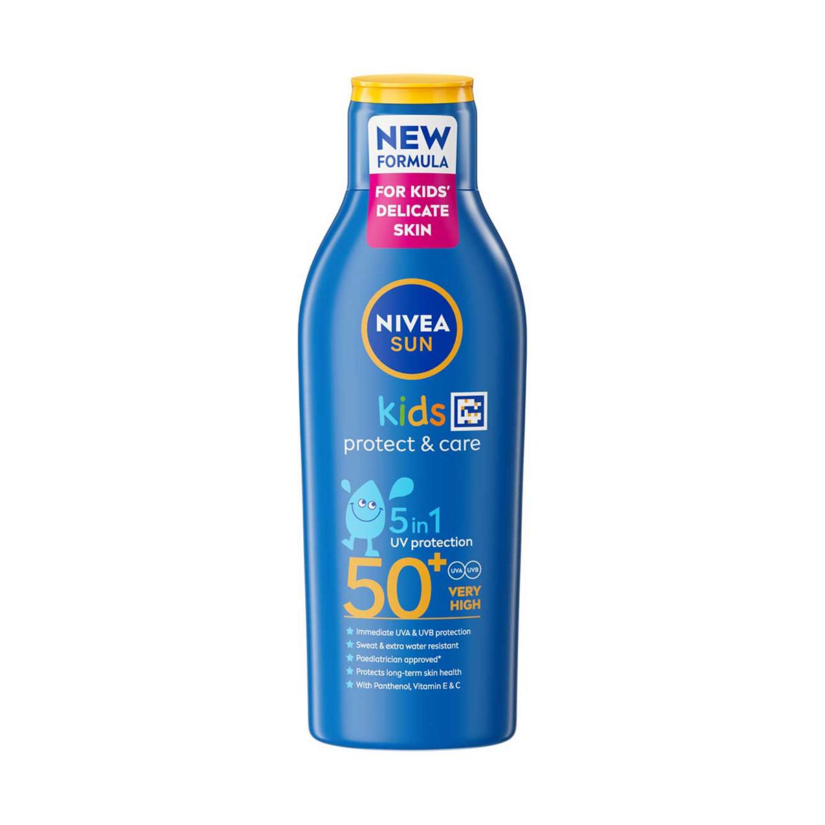 Nivea Sun Kids Protect & Care Cream Lotion Spf 50+200 ml, 200ml
