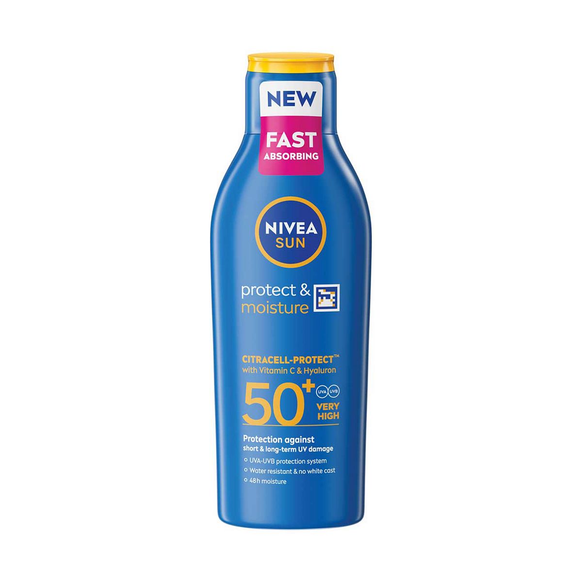 Nivea Sun Protect & Moisture Lotion Spf 50+200 Ml, 200Ml Cream