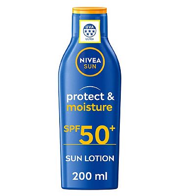 Nivea Sun Moisturising Sun Lotion SPF 50+ - 1 x 200ml