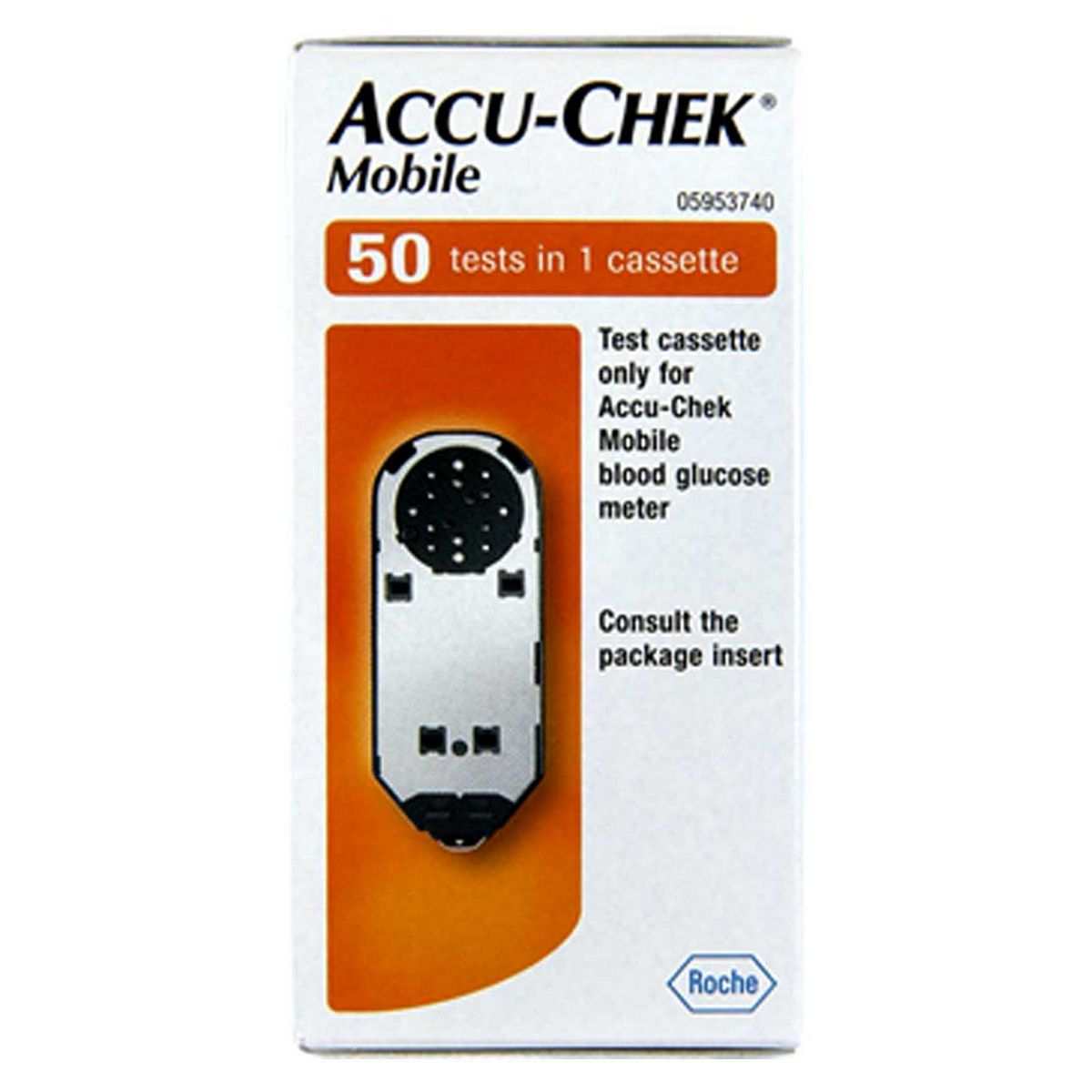 Accu-Chek ® Mobile Blood Glucose Test Cassette - 50 Tests