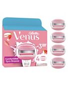 Venus Comfortglide Spa Breeze Razor Blades, 4 pack