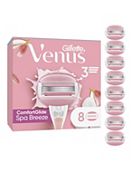 Venus Comfortglide Spa Breeze Razor Blades, 8 pack
