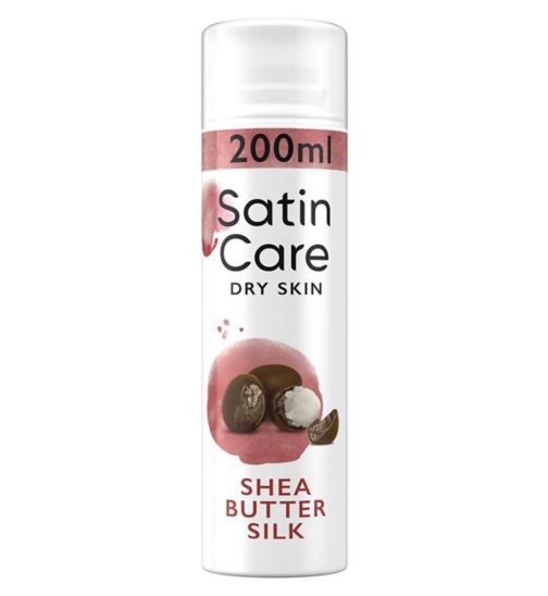 Gillette Satin Care Dry Skin Shea Butter 200ml