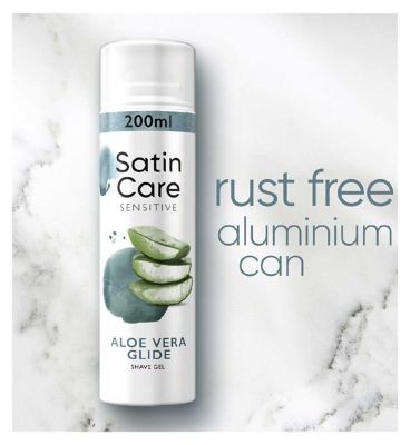 Venus Satin Care Women's Shaving Gel Sensitive Shaving Gel 200ml (5)