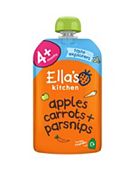 Ella's Kitchen Organic Apples, Carrots and Parsnips Baby Food Pouch 4+ Months 120g