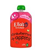 Ella's Kitchen Organic Strawberries and Apples Baby Food Pouch 4+ Months 120g