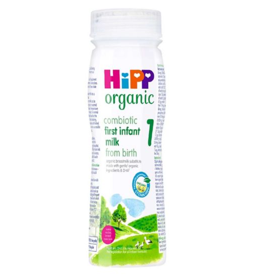 Hipp Organic Combiotic First Infant Milk 1 from Birth Onwards 200ml