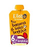 Ella's Kitchen Organic Banana Baby Brekkie Baby Food Breakfast Pouch 6+ Months 100g