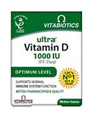 Vitabiotics Ultra D3 25 µg - 96 Tablets