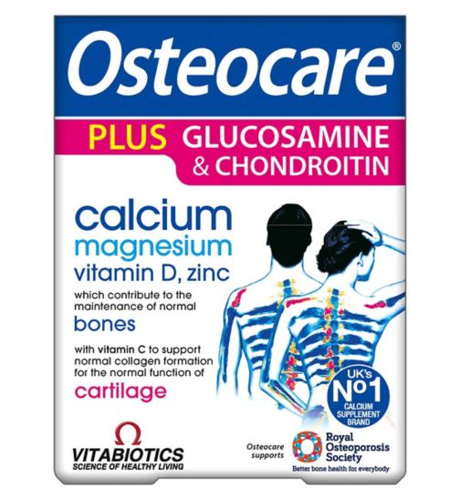 Vitabiotics Osteocare Glucosamine & Chondroitin Tablets - 60
