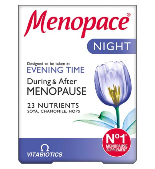 Menopace Night Tablets 30 Boots