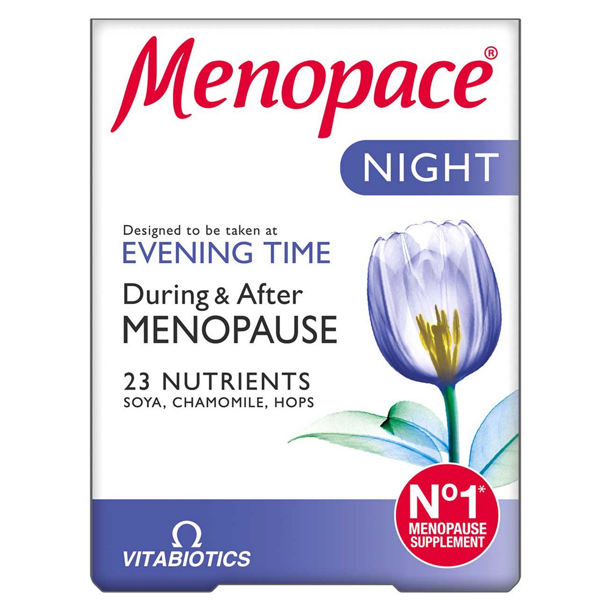 Menopace Vitabiotics Night - 30 Tablets