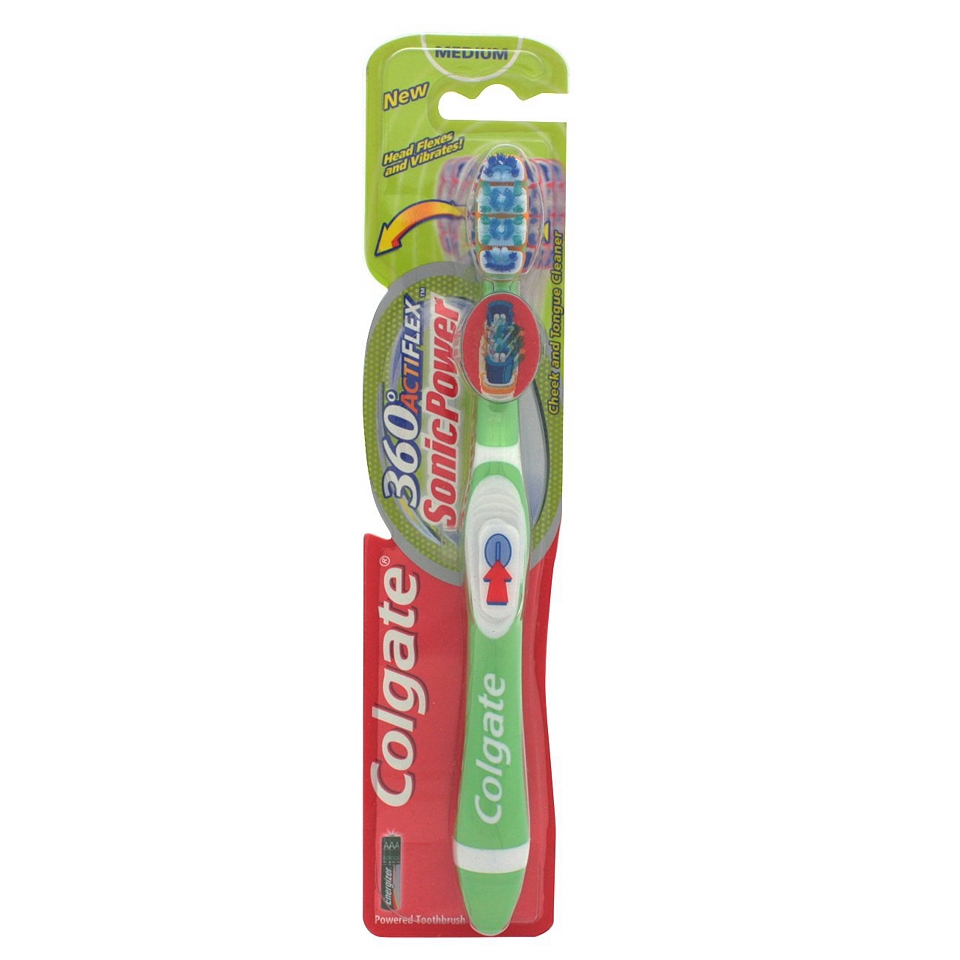Colgate 360° Actiflex SonicPower Medium Toothbrush   Boots