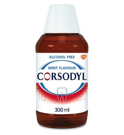 Corsodyl Alcohol Free Mouthwash - 300ml