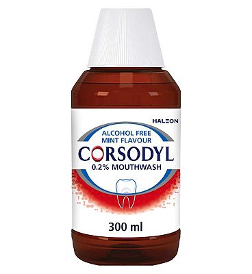 Corsodyl Alcohol Free Mouthwash - 300ml