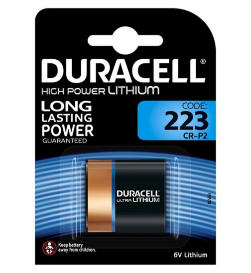 Duracell Lithium Ultra 6V 223A Battery