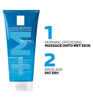 La Roche-Posay Effaclar Purifying Foaming Gel Cleanser for Oily, Blemish-Prone Skin 200ml (3)