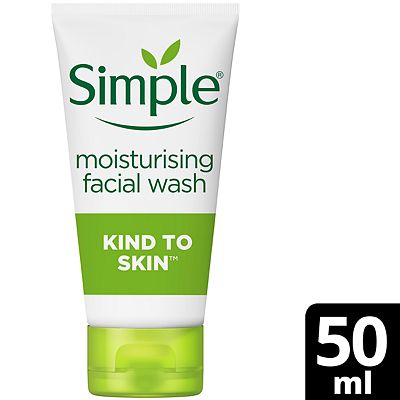 Simple Kind To Skin Moisturising Facial Wash 50ml