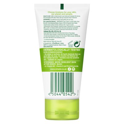 Simple Kind to Skin Facial Wash Moisturising 50ml (3)