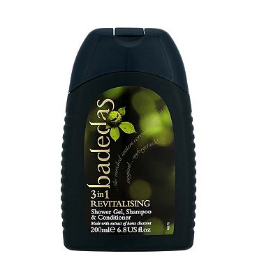 Badedas 3-in-1 Revitalising Shower Gel, Shampoo and Conditioner 200ml