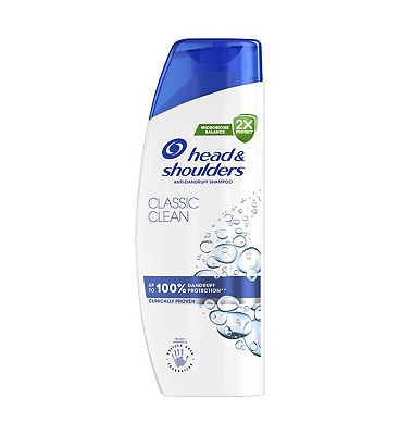 Head & Shoulders Classic Clean Anti Dandruff Shampoo 250ml for Daily Use. Clean Feeling