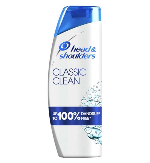 Head & Shoulders Classic Clean Clarifying Anti Dandruff Shampoo For Itchy, Dry Scalp And Hair 500ml
