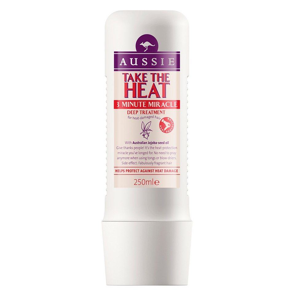 Aussie Take The Heat 3 Minute Miracle 250ml   Boots