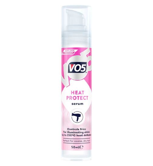 Vo5 Frizz-free Heat Protect Hair Serum 50ml