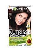 Garnier Nutrisse 3 Darkest Brown Permanent Hair Dye