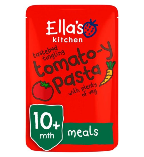 Ella's Kitchen Organic Tomato-y Pasta with Veg Pouch 10+ Mths 190g