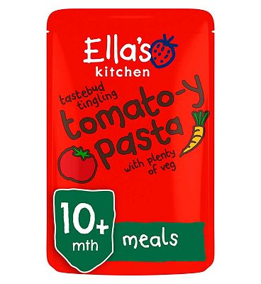 Ella's Kitchen Perfectly Pleasing Tomato-y Pasta with Plenty of Veg Stage 3 from 10 Months 190g