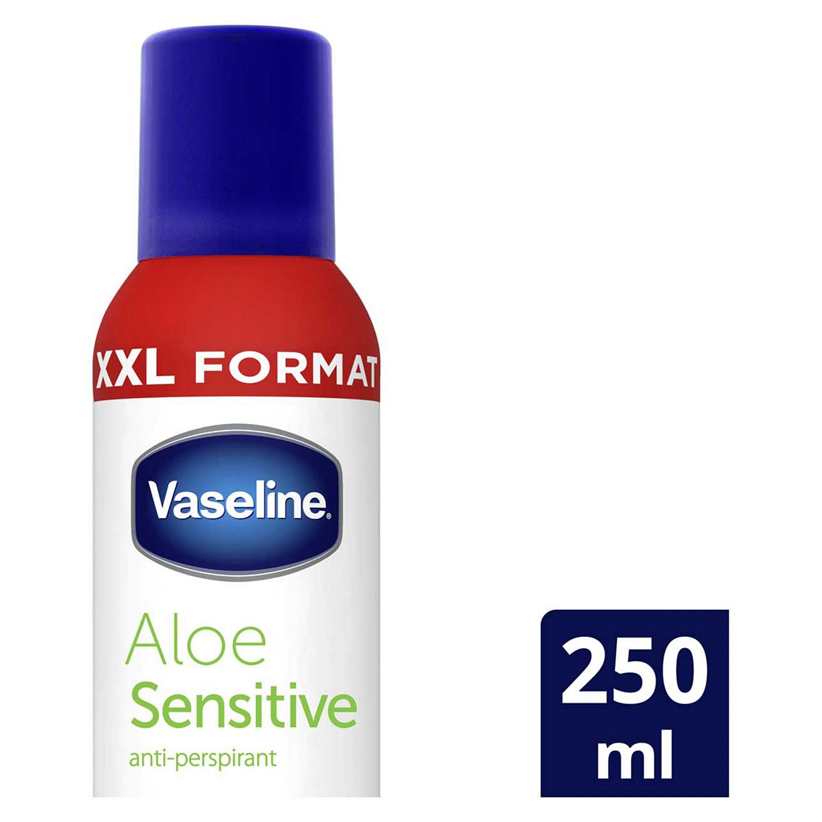 Vaseline Aloe Sensitive Anti-Perspirant Deodorant Aerosol250 Ml, 250Ml