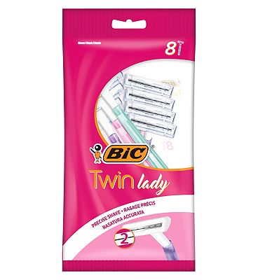 BIC Twin Lady Sensitive Disposable Razors 8s
